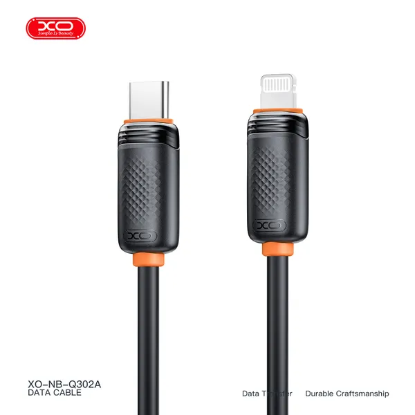 Cáp sạc nhanh XO NB Q302A Công suất 27W Chuẩn PD sạc siêu tốc cho iPhone