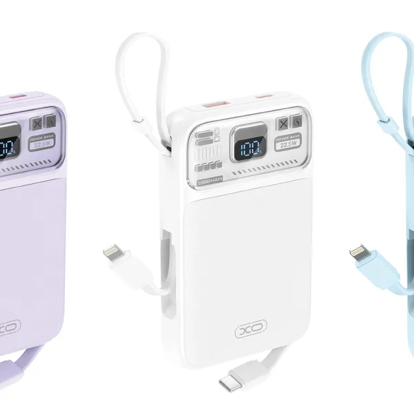 Sạc Dự Phòng XO PR243 10.000mah, Nhỏ Gọn, Mạnh Mẽ, Đi Đâu Cũng Chất