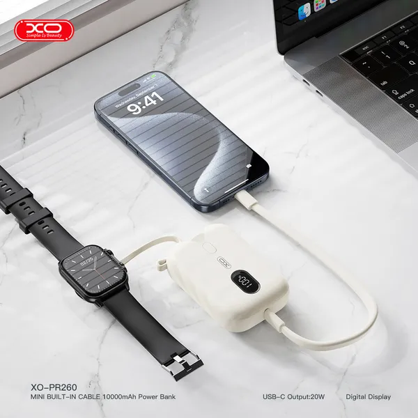 Pin Dự Phòng XO PR260 - Đỉnh Cao Công Nghệ Sạc Dự Phòng Không Dây, Công Suất Sạc PD20W