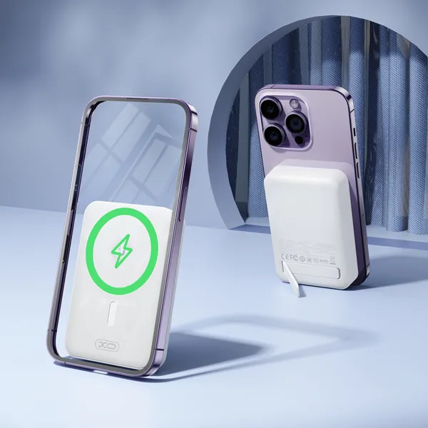 Sạc Không Dây XO PR231, Sạc Nhanh, Pin Dự Phòng Nhỏ Gọn Tiện Lợi