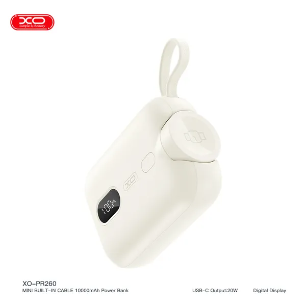 Pin Dự Phòng XO PR260 - Đỉnh Cao Công Nghệ Sạc Dự Phòng Không Dây, Công Suất Sạc PD20W