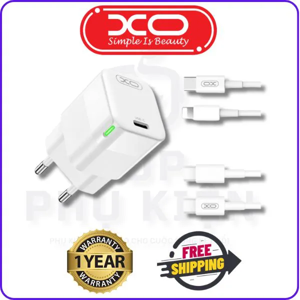 Bộ Sạc Điện Thoại XO CE06- Vua Sạc Nhanh, Chinh Phục Mọi Giới Hạn!