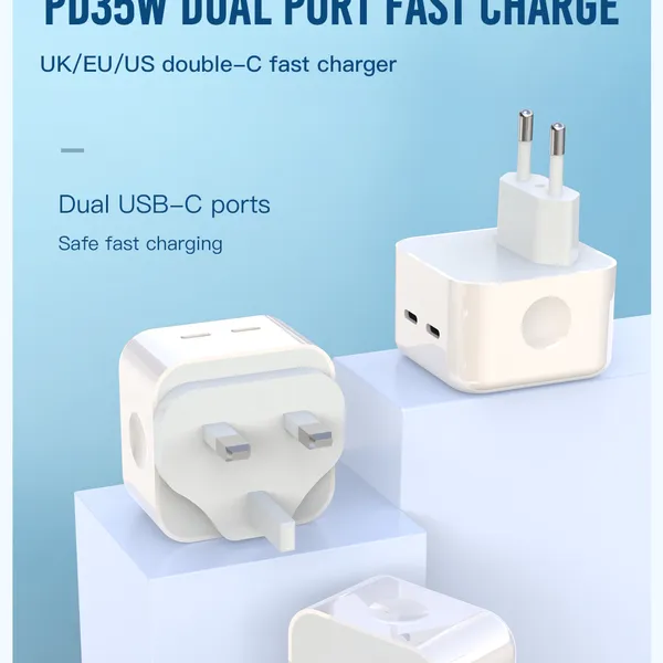 Bộ Sạc Chính Hãng XO L102, Sạc Nhanh Với Công Suất Tối Đa 35W, Pin Nhanh Đầy, Vui Hết Ý