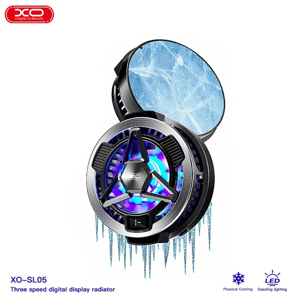 Sò Tản Nhiệt Từ Tính XO SL05 Đen