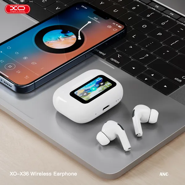 Tai Nghe Airpod XO X36 - Đa Chức Năng Chống Ồn Hiệu Quả Màn Hình Led