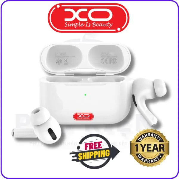 Tai Nghe Airpod ANC XO ET33 Sạc Không Dây, Sạc Nhanh, Nghe Lâu, Đầy Đủ Chức Năng