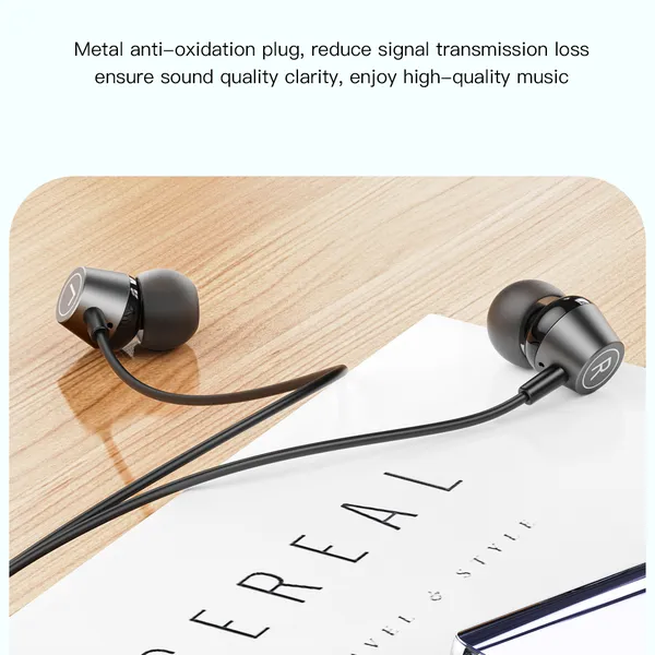 Cắm Vào Là Biến Hình Ngay Thành Iron Man Với Tai Nghe Liền Dây Jack 3.5mm XO EP59