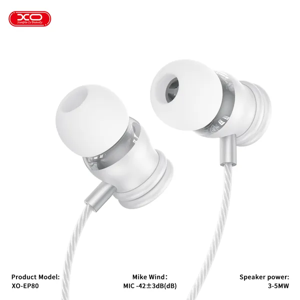 Tai Nghe Chân Type C XO EP80 – Trải Nghiệm Âm Thanh Tuyệt Vời