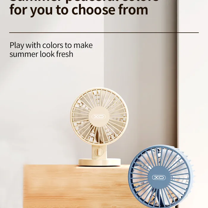 Quạt mini để bàn XO MF82 USB - Gọn nhẹ, tiện lợi, luồng gió mát tức thì