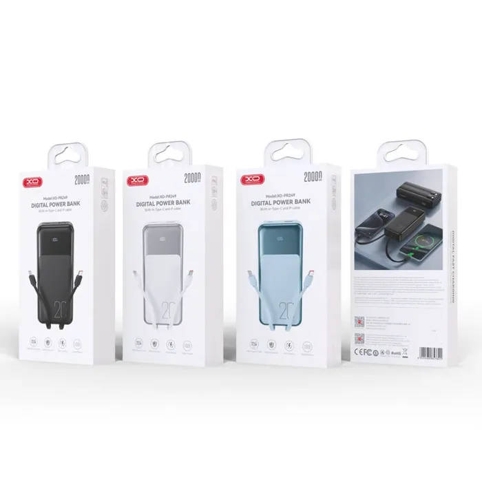 Sở hữu ngay sạc dự phòng chất lượng XO PR249 - Giải pháp sạc toàn diện, tiện lợi