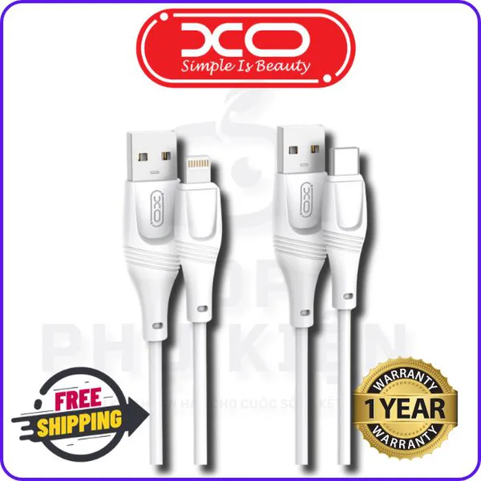 Dây Sạc Điện Thoại XO NB238- Dài 1M, Sạc Nhanh, Truyền Dữ Liệu Hiệu Quả