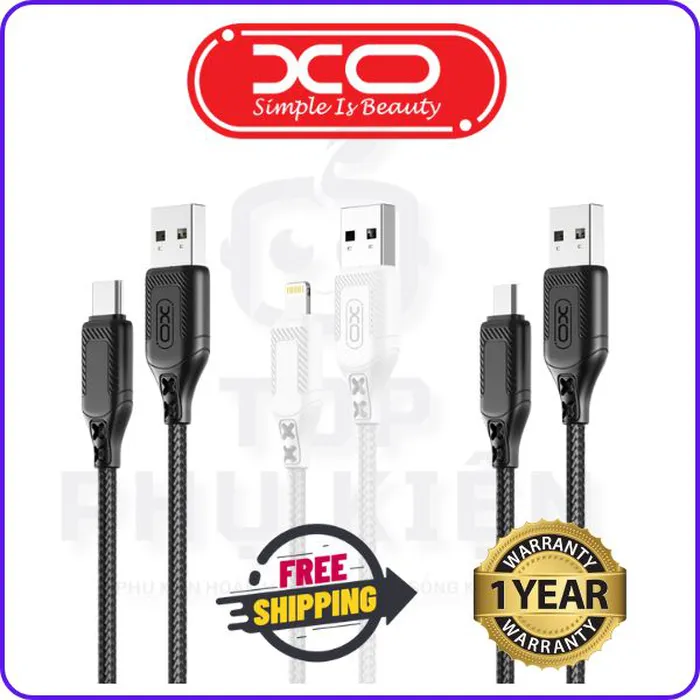 Dây Sạc Điện Thoại XO NB235– Sạc Nhanh, Dữ Liệu Ổn Định, Bền Bỉ