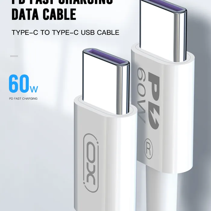 Dây sạc nhanh XO 2m NB Q189B 20W - Giải pháp cáp sạc PD tiện lợi, siêu bền. /Q189A 1m