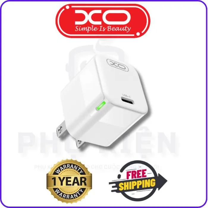 Đầu Sạc Điện Thoại XO CE06 30W Giải Pháp Sạc Nhanh Và An Toàn