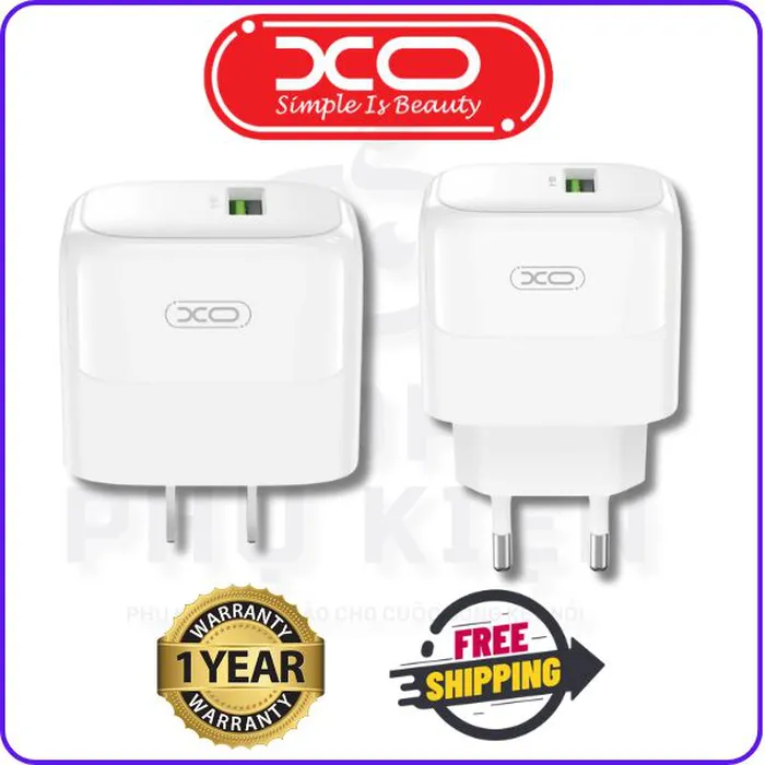Đầu Sạc Chính Hãng XO L135, Công Suất 18W, Năng Lượng Dồi Dào Cho Cả Ngày