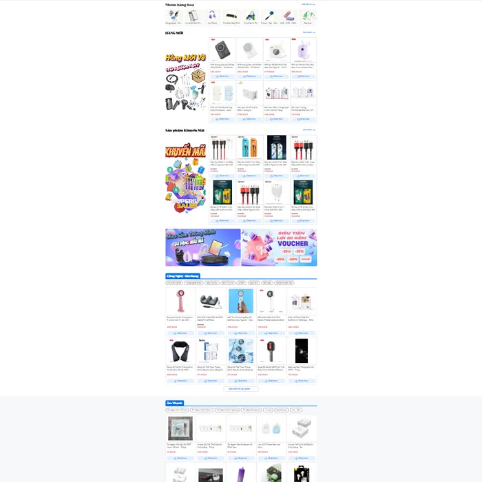 Sỉ phụ kiện điện thoại TPHCM: Nhập hàng ở đâu giá tốt nhất hiện nay?