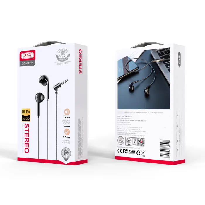 Mic Siêu Nhạy, Nhạc Cực Chất - Tai Nghe Liền Dây XO EP62 Khiến Bạn Phải Gật Gù