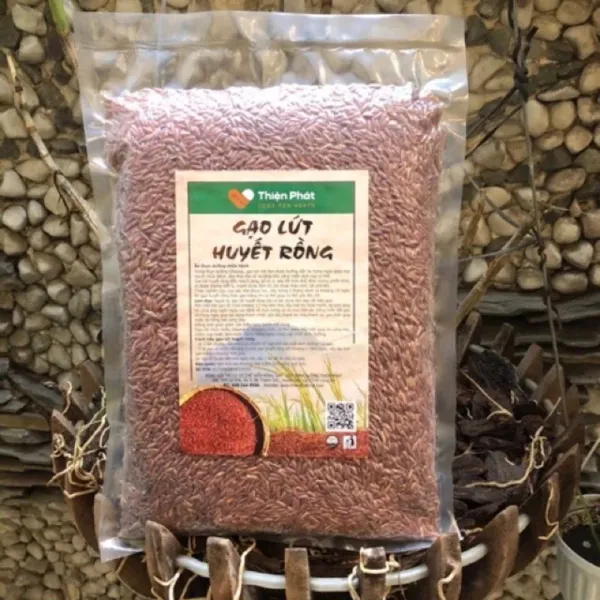 Gạo Lứt Huyết Rồng Thiện Phát - 1kg