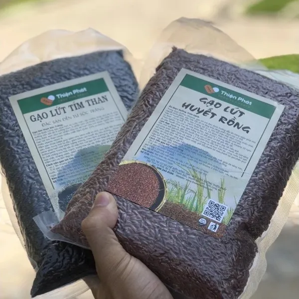 Gạo Lứt Huyết Rồng Thiện Phát - 1kg