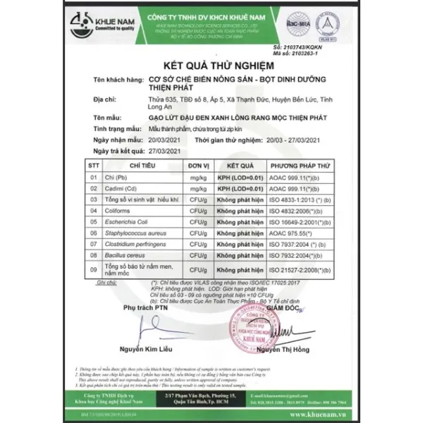 TRÀ GẠO LỨC ĐẬU ĐEN XANH LÒNG RANG MỘC THIỆN PHÁT