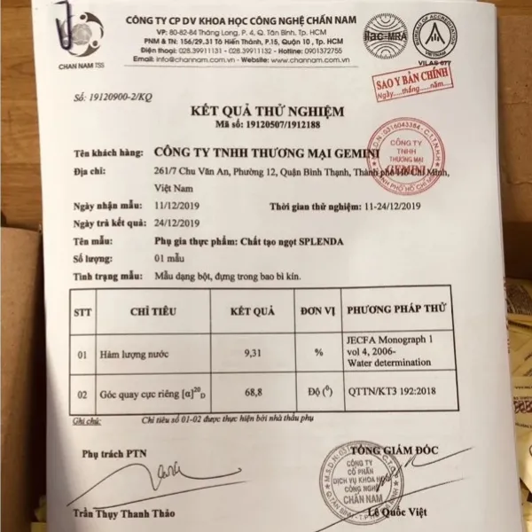 Đường Ăn Kiêng Splenda Keto Hàng Nhập Khẩu Chính Hãng 100% - Hộp 100g