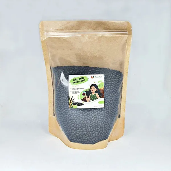 Đậu đen xanh lòng rang túi 1KG