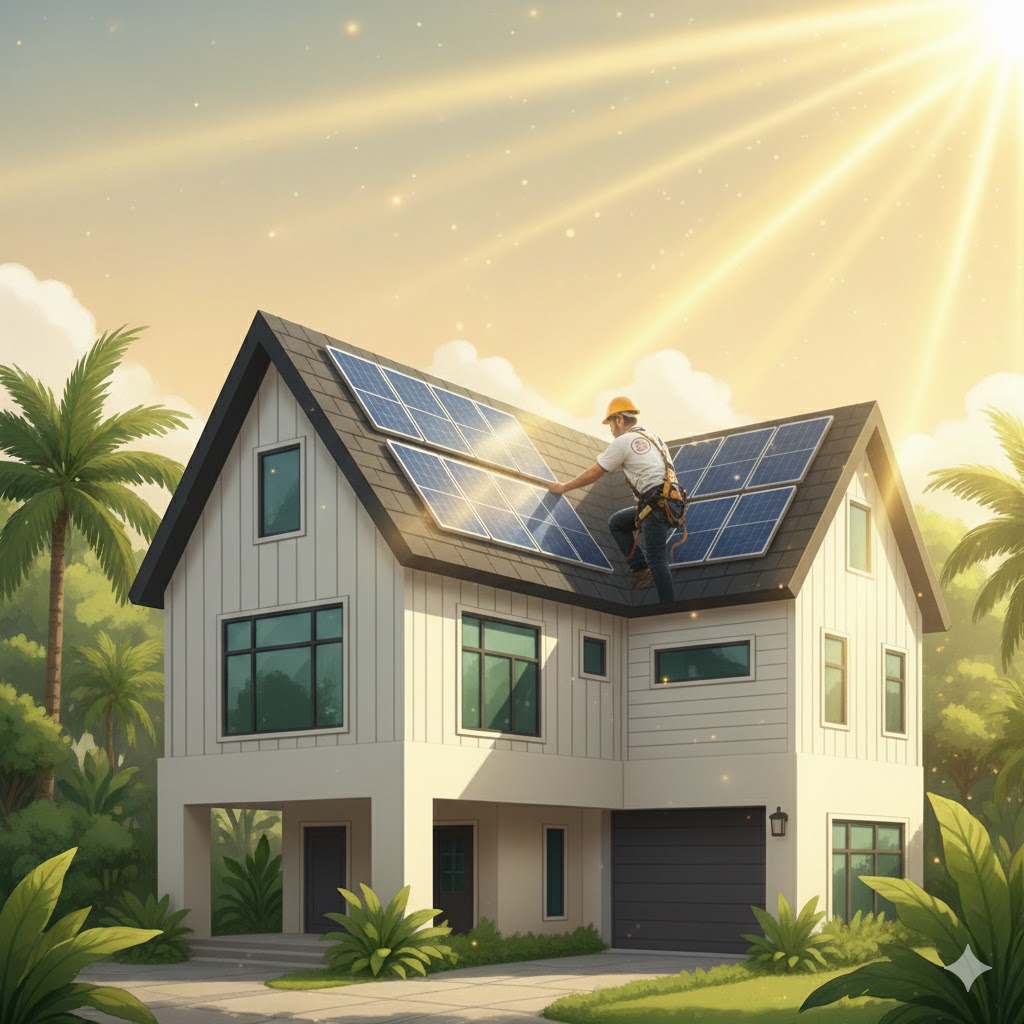 lắp điện mặt trời áp mái nhà lắp điện mặt trời áp mái nhà