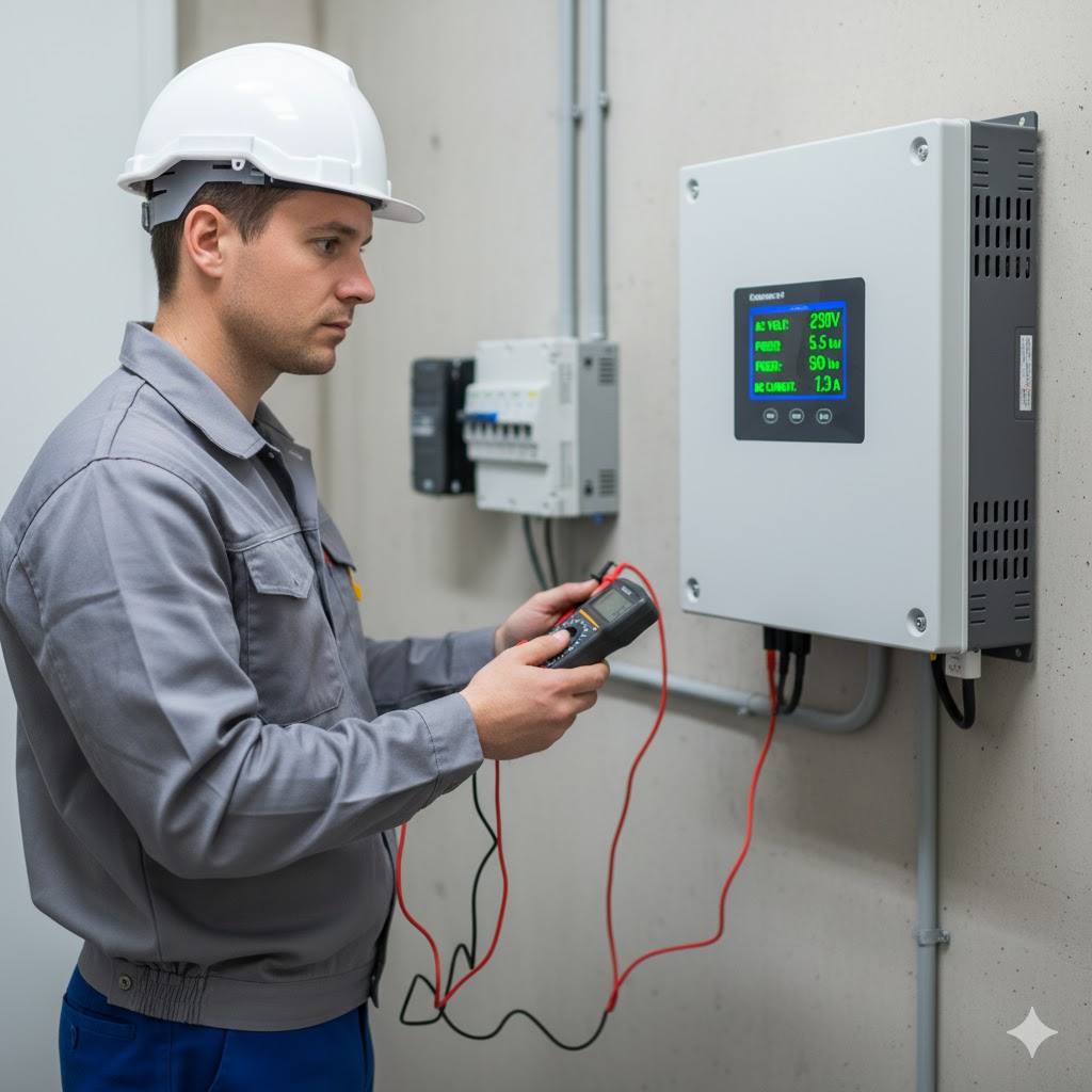 kiểm tra hệ thống điện mặt trời kiểm tra hệ thống điện mặt trời