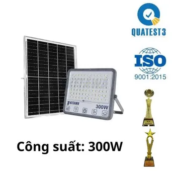Đèn Pha Chống Chói Năng Lượng Mặt Trời 300W KITAWA - DP15.300