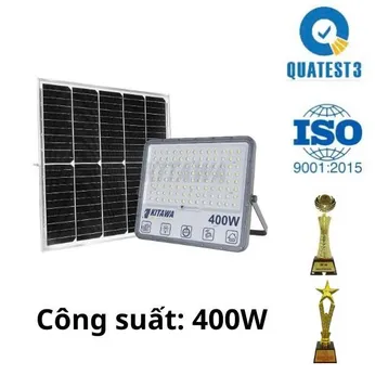 Đèn Pha Chống Chói Năng Lượng Mặt Trời 400W KITAWA - DP15.400