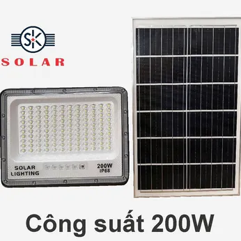 Đèn Pha Năng Lượng Mặt Trời - chống chói solar lighting - sk11200