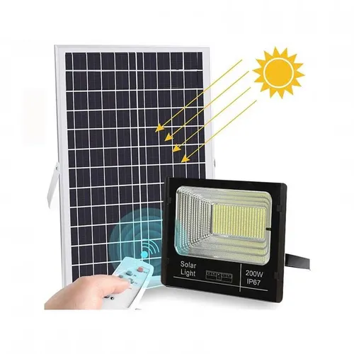 Đèn Pha Năng Lượng Mặt Trời Kitawa 200W Ip67 DP1200