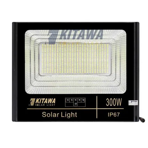 Đèn Pha Năng Lượng Mặt Trời 300W DP1300 Kitawa Chống Nước IP67