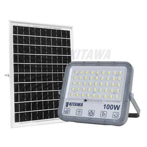 Đèn Pha Chống Chói Năng Lượng Mặt Trời 100W KITAWA - DP15.100
