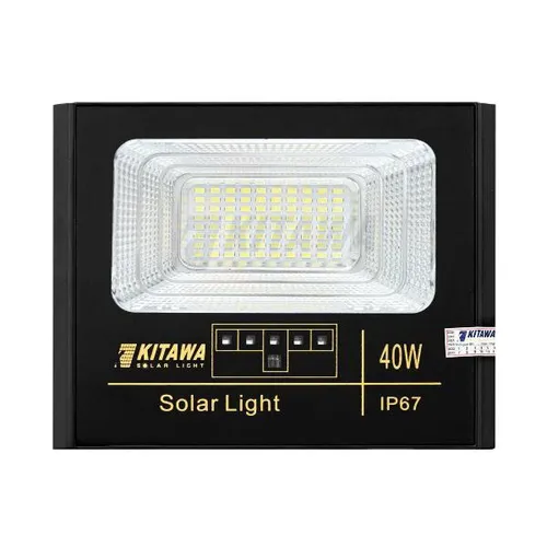 Đèn Pha Năng Lượng Mặt Trời 40W Kitawa DP140
