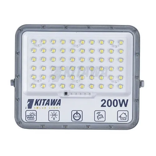 Đèn Pha Chống Chói Năng Lượng Mặt Trời 200W KITAWA - DP15.200