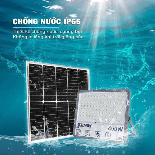 Đèn Pha Chống Chói Năng Lượng Mặt Trời 400W KITAWA - DP15.400