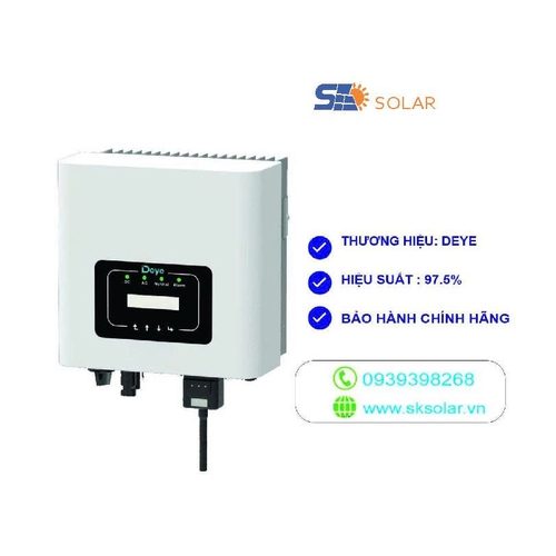 Inverter hòa lưới Deye 8kW - SUN-8K-G