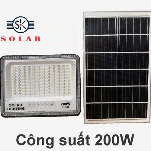 Đèn Pha Năng Lượng Mặt Trời - chống chói solar lighting - sk11200