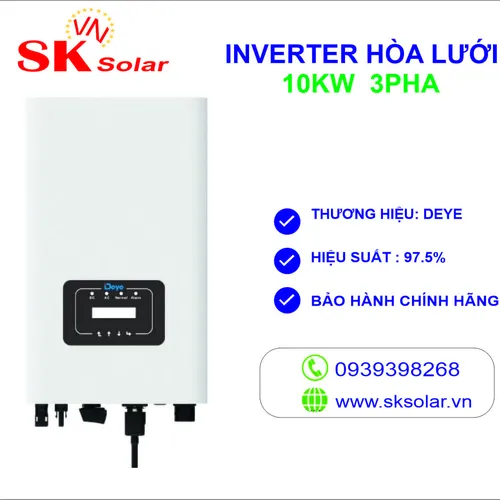 Inverter Hòa Lưới 10kW 3 Pha - SUN-10K-G06