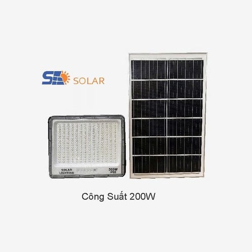 Đèn Pha Năng Lượng Mặt Trời - chống chói solar lighting - sk11200