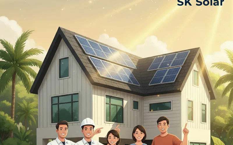 lắp điện năng lượng mặt trời cho hộ gia đình