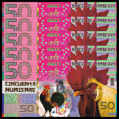 Kamberra 50 numismas 2017 Kamberra 50 numismas 2017