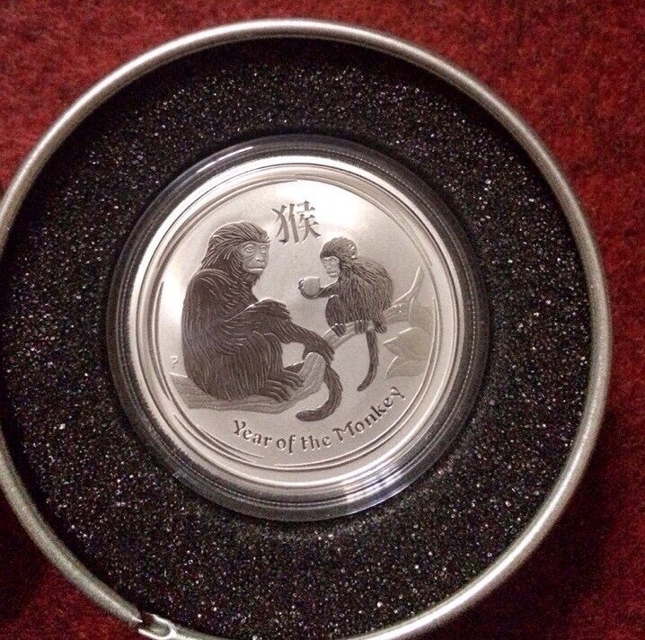 Xu bạc hình con khỉ Xu bạc hình con khỉ