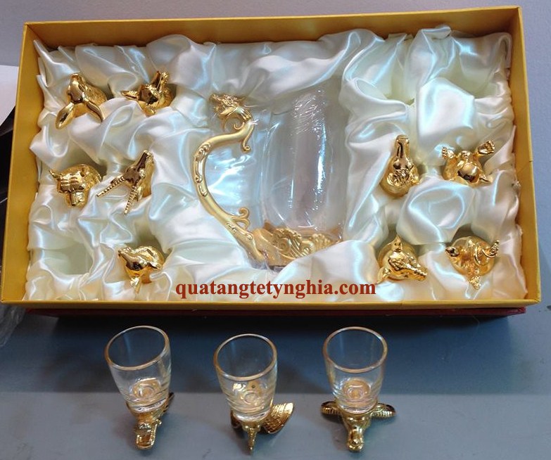 Bán bộ ly 12 con giáp