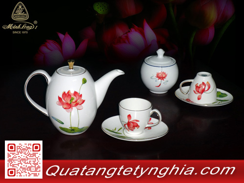 Bộ trà anna hương sen Bộ trà anna hương sen