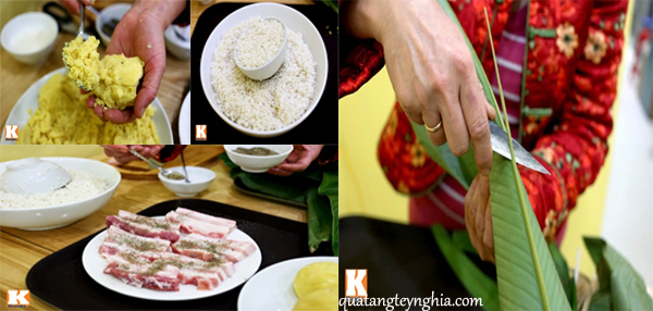 Hướng dẫn cách gói bánh chưng Hướng dẫn cách gói bánh chưng