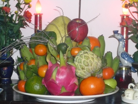 Mâm ngũ quả miền Bắc Mâm ngũ quả miền Bắc