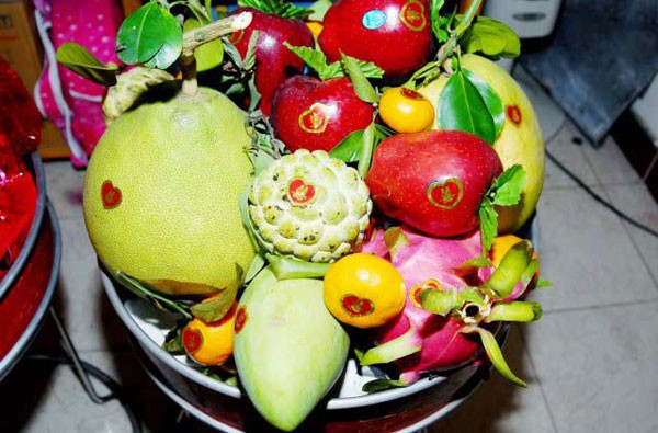 Mâm ngũ quả miền Trung Mâm ngũ quả miền Trung