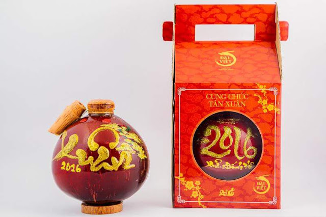 Rượu dừa trái xuân Rượu dừa trái xuân